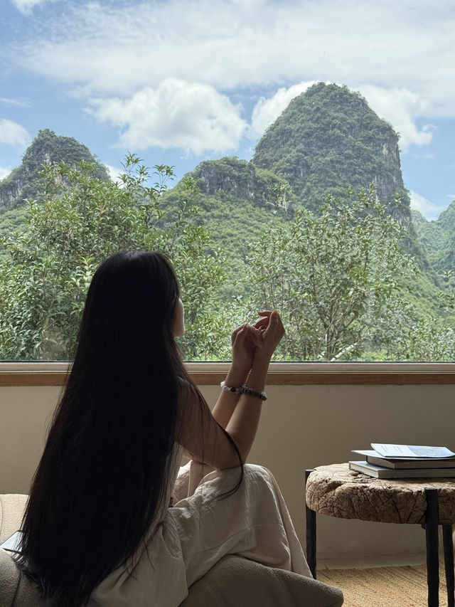 陽朔秘境 | 住進山水畫卷中！