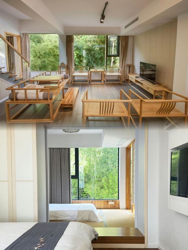縉雲山居美宿必打卡泳池原木風超香燒餅體驗拉滿！