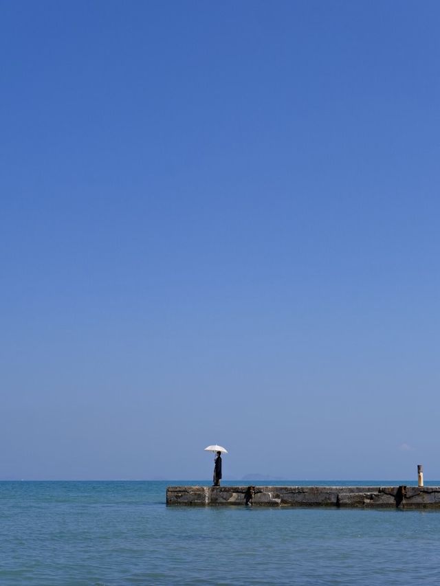 【深圳海邊侘寂美學|苫也·未名海民宿】 【深圳海邊侘寂美學|苫也·未名海民宿】