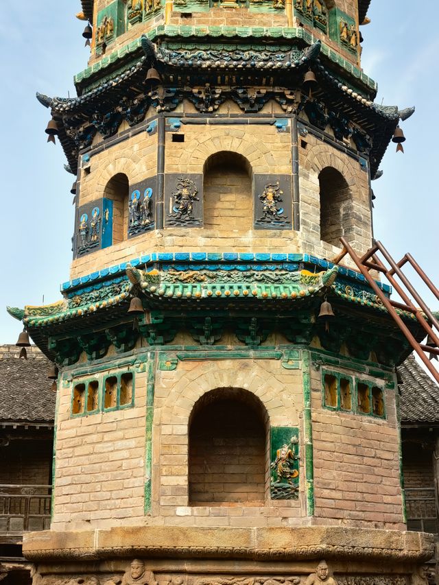 山西陽城陽陵村壽聖寺及琉璃塔