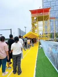 感覺全蘇州的人都來這遛娃了
