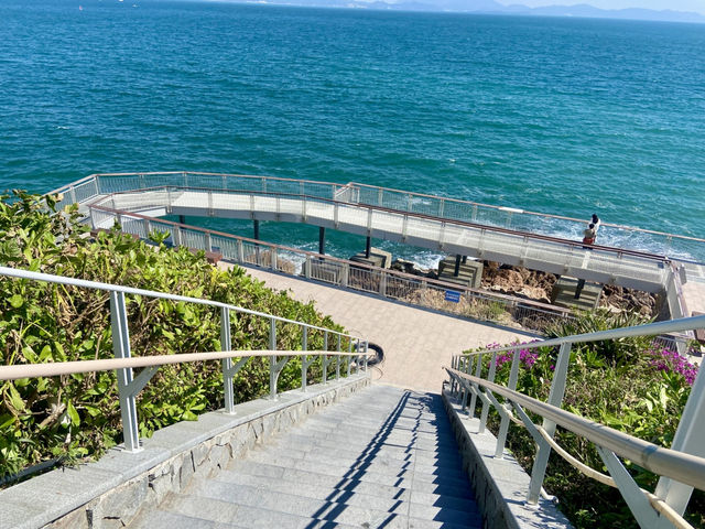 大海旁一雙會說話的眼睛✨鹽田棧道海景打卡神地🌊