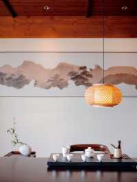 新餘泊心雲舍｜推窗撞進山野綠！中式禪意民宿細節戳到心巴上