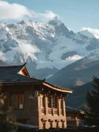林芝親子錯峰遊！松贊山居帶娃看冰川雪山