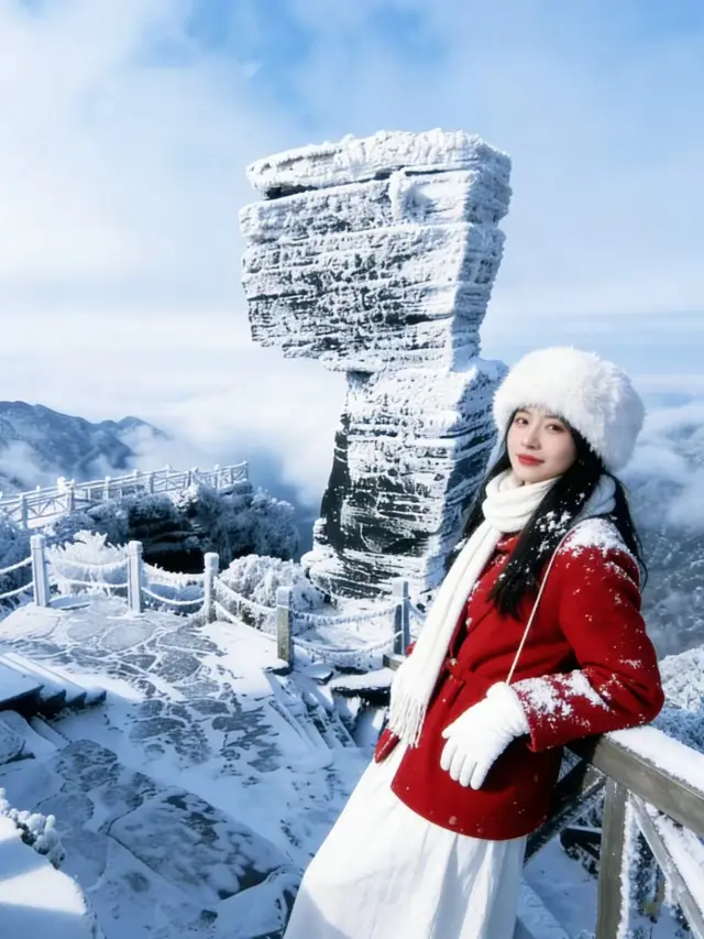Let's go to Fanjing Mountain to see the snow scenery this winter!