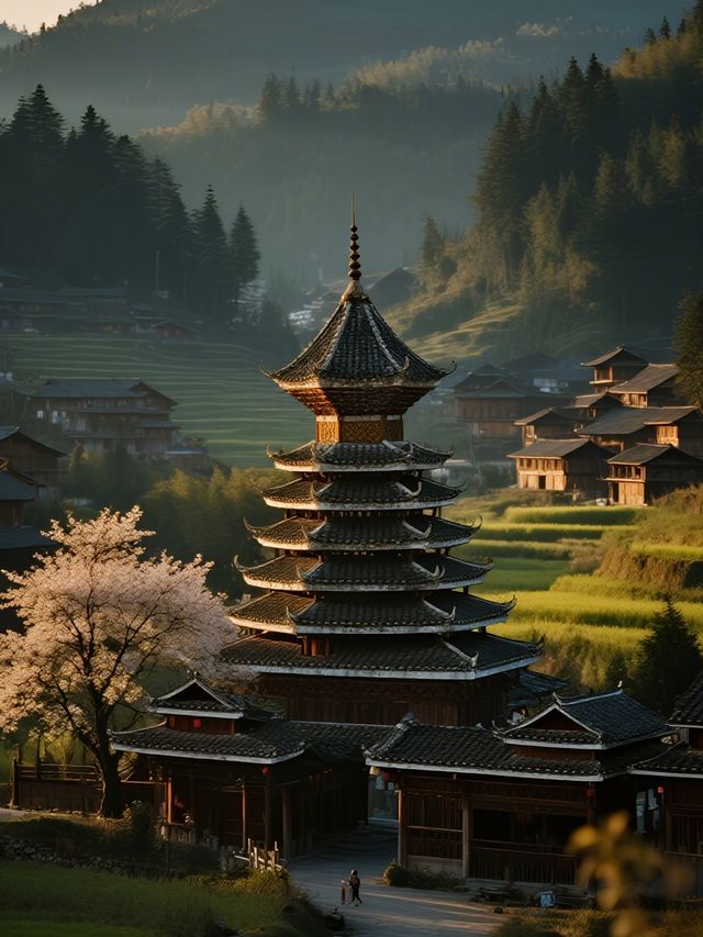 千戶苗寨親子遊！懸崖民宿+苗鄉風情，治癒時光