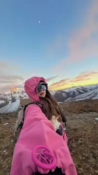 原來冷嘎措的日照金山 才是川西頂流！！！