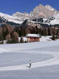 多洛米蒂滑雪初體驗
