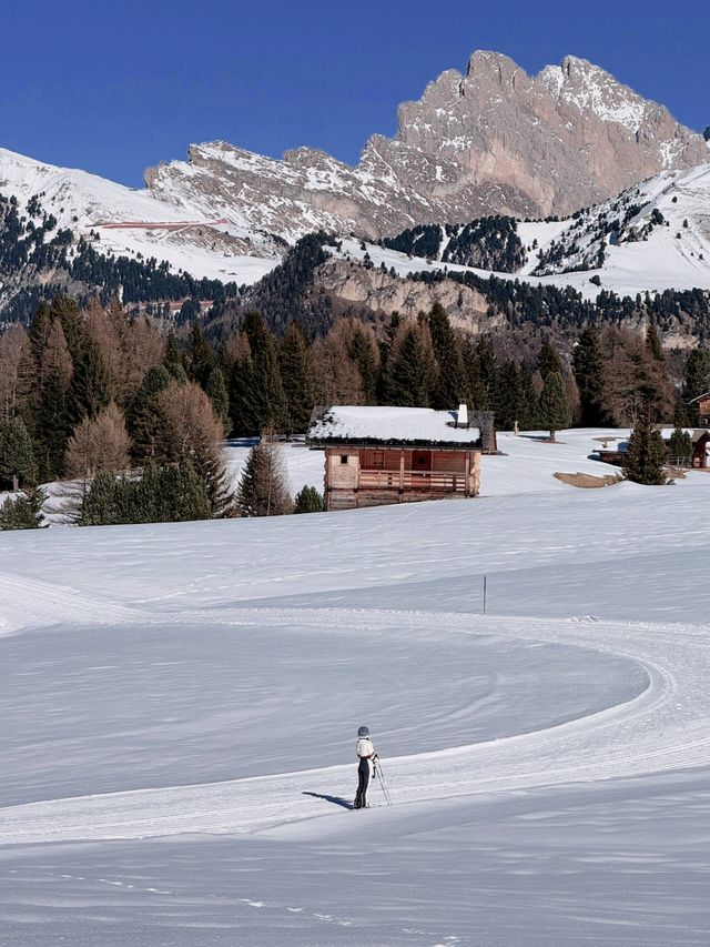 多洛米蒂滑雪初體驗 多洛米蒂滑雪初體驗