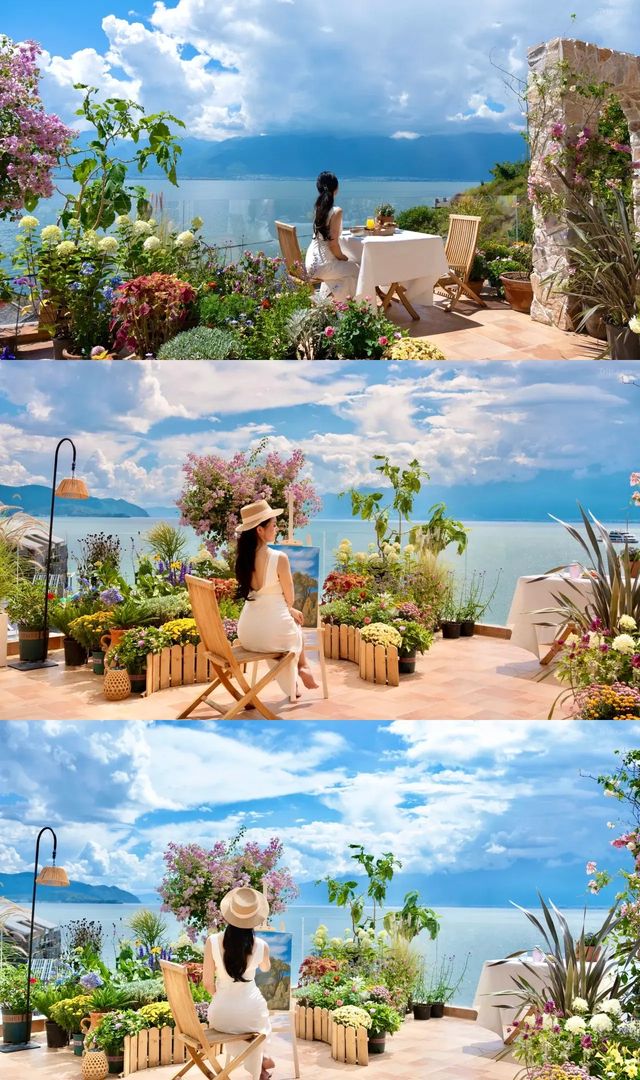 不是南法!就在大理,住進懸崖上的南法夢境,270°海景巨美! 不是南法!就在大理,住進懸崖上的南法夢境,270°海景巨美!