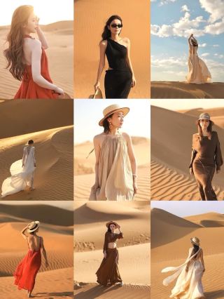 4 color palettes to conquer Zhongwei Desert and teach you how to take great photos