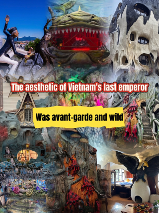 The avant-garde and wild aesthetic of Vietnam's last emperor
