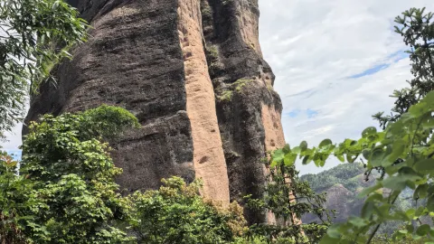 Danxia Mountain, a cultural peak~Cuiwei Peak — traveler post in Ningdu