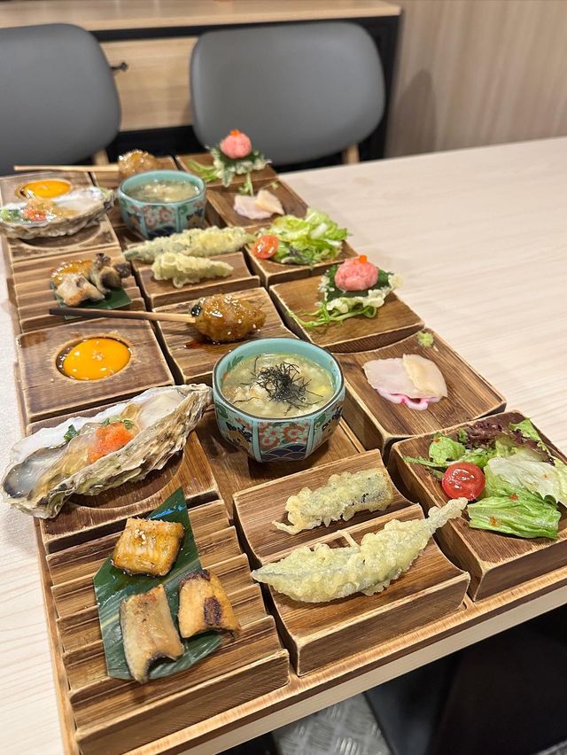 任食牡蠣🦪刺身x燒物x串燒