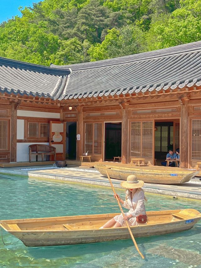 나룻배포토존이 있는 곳 소양한옥카페티롤☕️