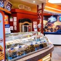 Delicious Famous Amos Cookies in Senai Airport 