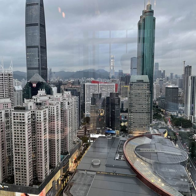 可以遠眺香港的深圳酒店