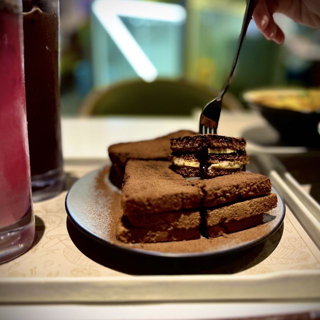 📍香港銅鑼灣｜ A.T.A.S · 地道新加坡風味半自助餐廳🍴人氣必點邪惡美祿咖央多🍞