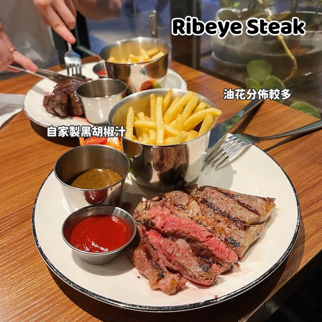 深水埗工業風扒房任食薯條🥩人均$190 