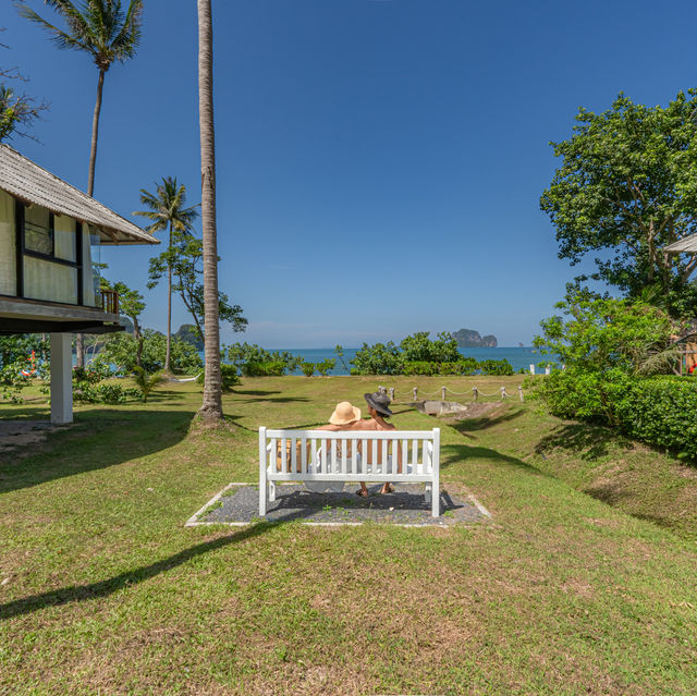 นอนชิลฟีลติดเกาะที่อ่าวต้นไทร กระบี่🏝️