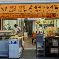 御幸戎神社と、御幸通中央( OSAKA KOREA TAWN）の【 LEE MART 】で、キムチと韓国食材を買い物。