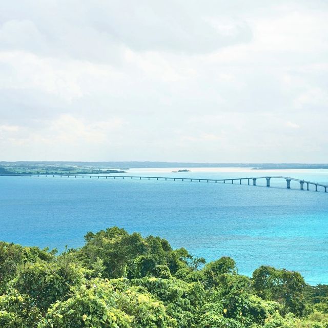 天際線的極致美景！在宮古島的牧山展望台眺望無盡海洋！🌄🏞️🌊