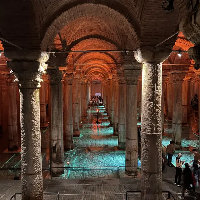Basilica Cistern- must visit