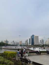 ถ่ายรูปสวนที่สวนเบญจกิติ 