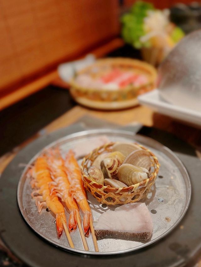 全港首創一人🦐🦀🐟蒸氣火鍋