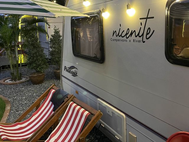 หนาวนี้ต้องที่นี่ Nicenite campervan x river 