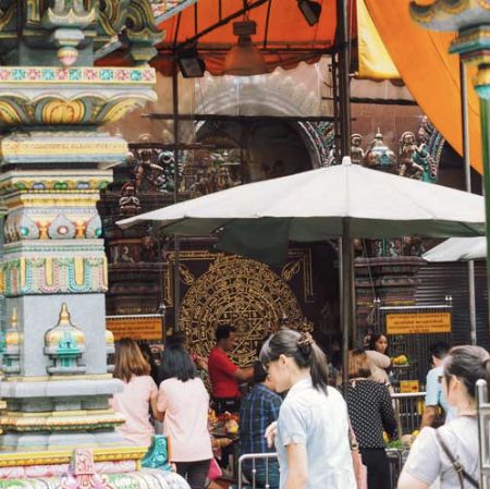 วัดพระศรีมหาอุมาเทวี (วัดแขก) สีลม