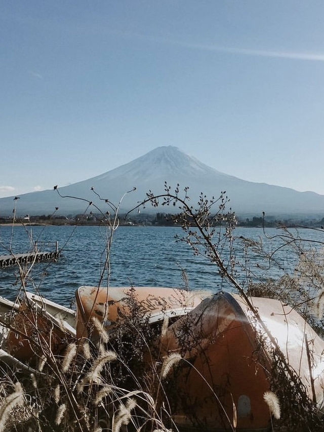 Perfect place to see Mount Fuji! 🗻