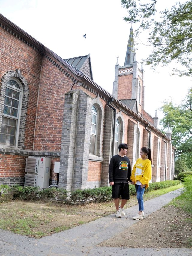 아산 가볼만한 곳, 공세리성당 천국의계단 카페⛪️