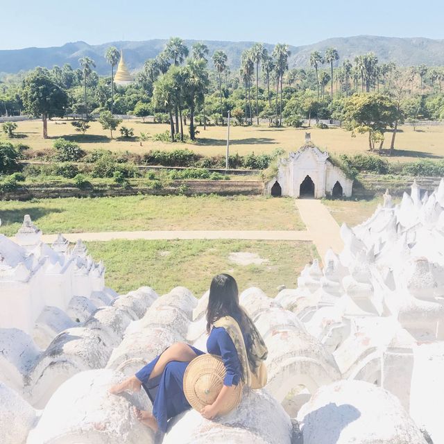 White Pagoda with nice view