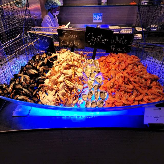 รีวิว Seafood Dinner buffet  โรงแรม Novotel เพลินจิต