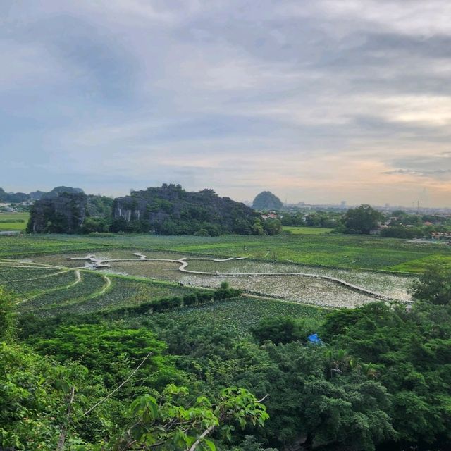 Worth climb for Tam Coc and Ninh Binh view..
