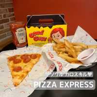 【渡韓記録】ソウル カロスキル PIZZA EXPRESS とにかく可愛いインスタ映え空間