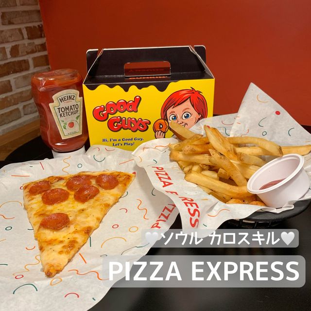 【渡韓記録】ソウル カロスキル PIZZA EXPRESS とにかく可愛いインスタ映え空間