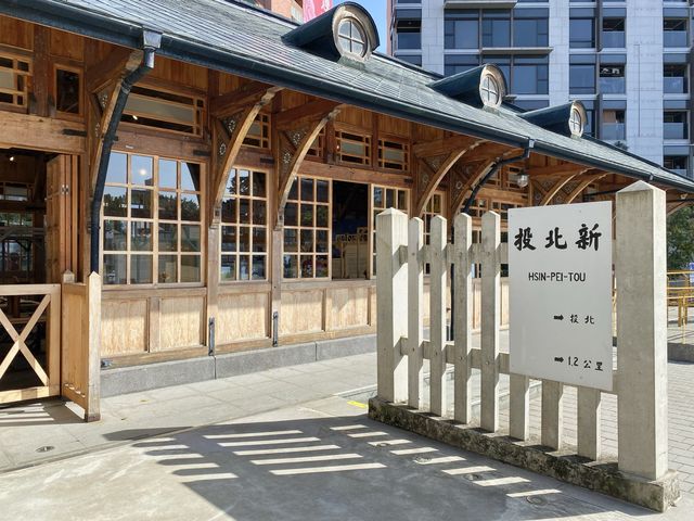 📍台北新北投車站｜免費了解鐵道歷史🤩任拍鐵道軌、車站月台、火車車廂等打卡熱點📸推薦👍🏻