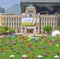 Seoul Plaza in Korea