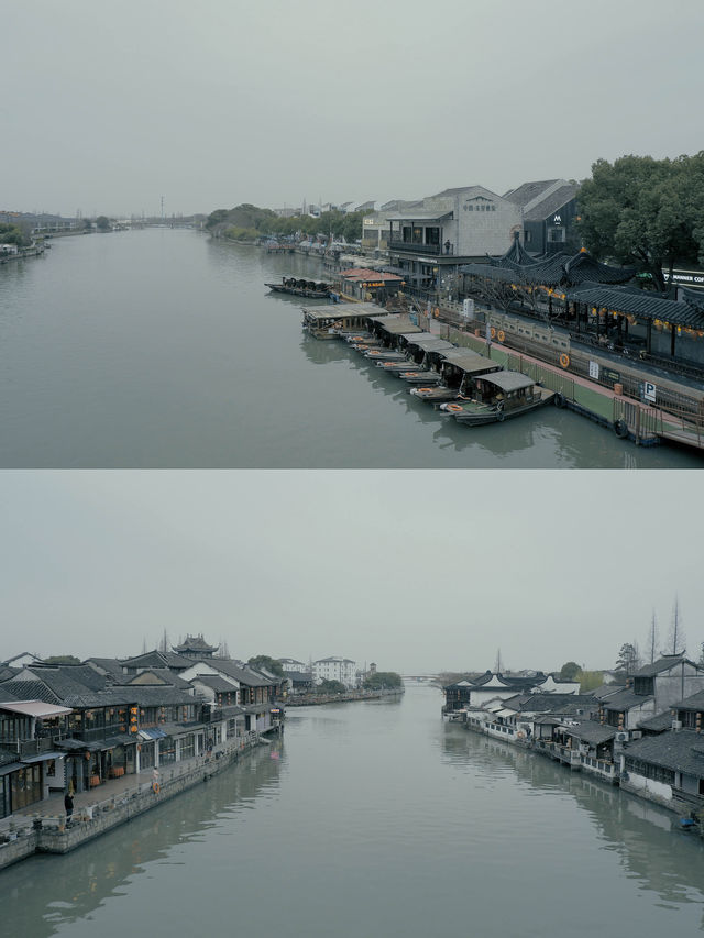上海朱家角，夜景不要去放生橋，要去泰安橋