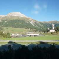 View from Bernina Express