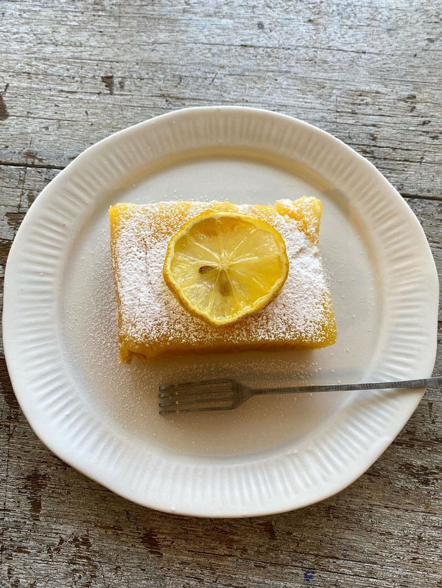 【福岡カフェ】レモンがドンッ！とってもさっぱりなケーキ