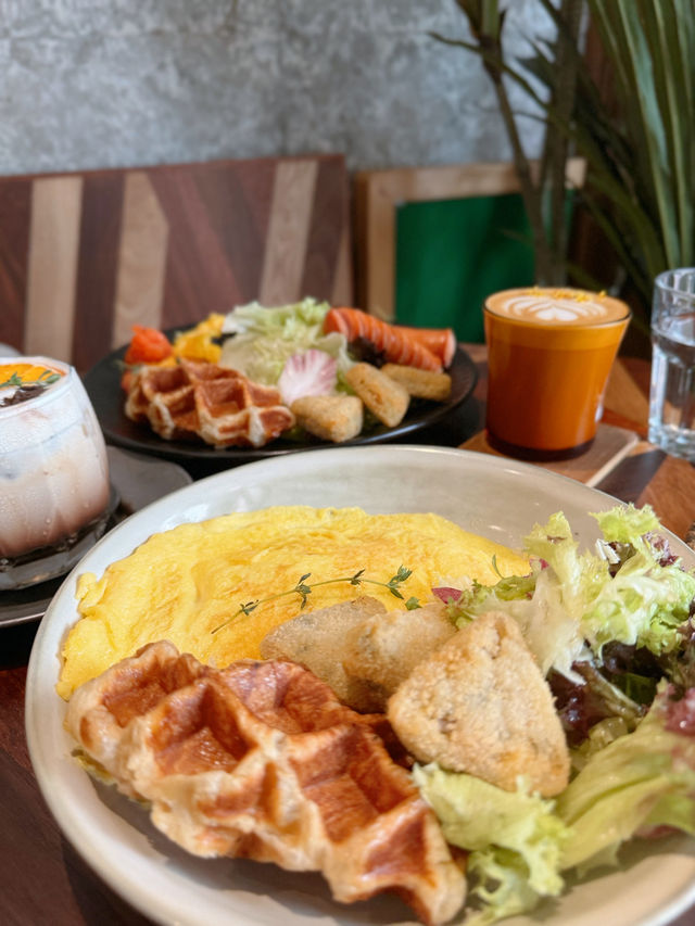 園林風屋邨Cafe🌵｜早餐打卡點
