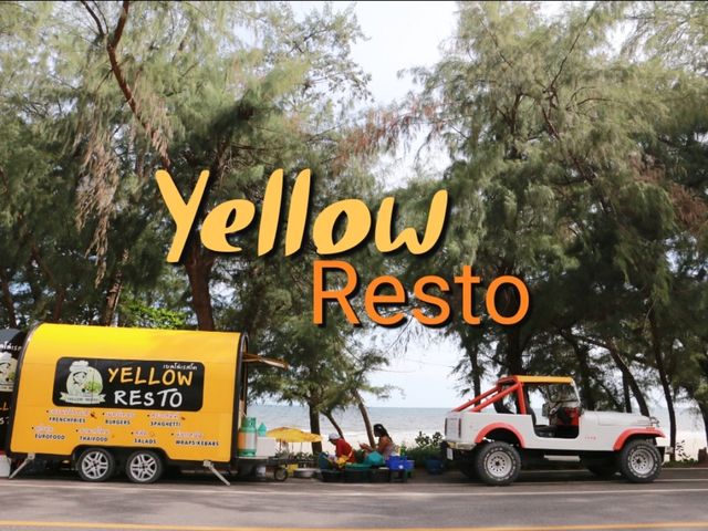 ร้าน Vibe ริมหาด Yellow Resto