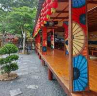 แวะคาเฟ่สไตล์ญี่ปุ่นTomi Edo Park @Kanchanaburi