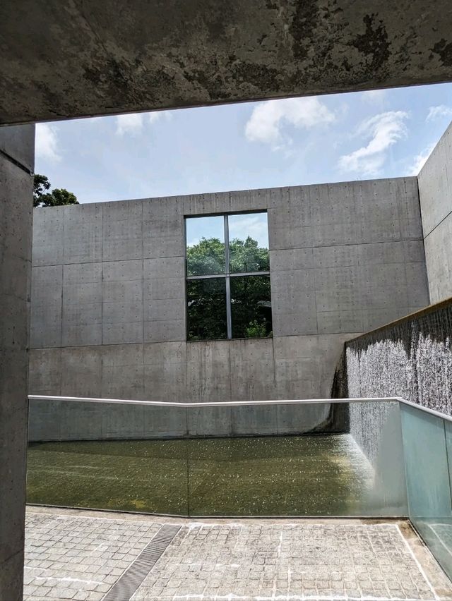 日本京都-清水模的絕美建築：陶板名畫之庭