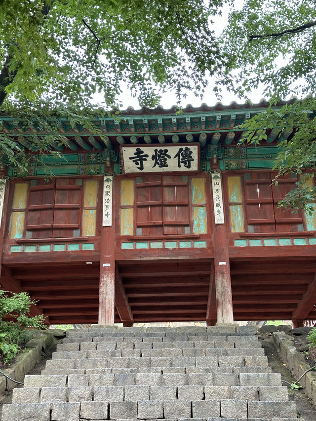 역사가 깊은 오래된 사찰에서 머무르는 🌞 여름철 시원한 산공기를 마실 수 있는 템플스테이
