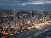 《天際線景觀》澳洲黃金海岸 Surfers Paradise 沙灘上空飛行航拍分享