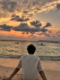 ชมพระอาทิตย์ตก ณ หาดเทียน